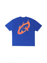 WOMEN'S THE BLAZE TEE BLUE