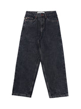 Straight Baggy Jeans Black