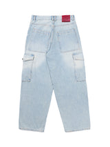 Baggy Cargos Light Blue
