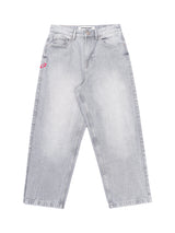 Straight Baggy Jeans Grey