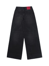 Wide Leg Jeans Black