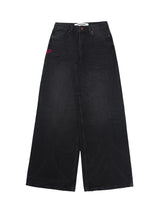 Wide Leg Jeans Black