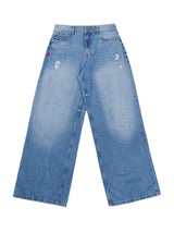 Wide Leg Jeans Light Blue