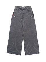 Wide Leg Jeans Grey
