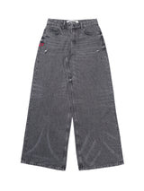 Wide Leg Jeans Grey