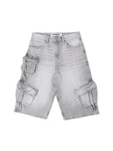 Utility Cargo Jorts Grey