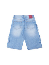 Utility Cargo Jorts Mid Blue