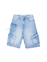 Utility Cargo Jorts Mid Blue