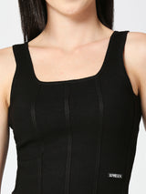Women’s Black Corset Top