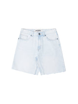 Basic Denim Shorts Light Blue