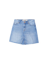 Basic Denim Shorts Dark grey