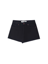 Mini Denim Shorts Black