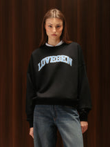 Crewneck Sweatshirt Black Women