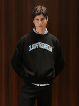 Crewneck Sweatshirt Black Men