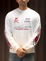 LS Tee White