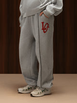 Tracksuit Pants Melange Grey women