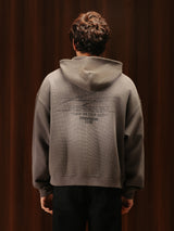 Signature Waffle Hoodie Gull Grey Men