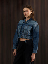 Boxy Crop Denim Jacket