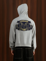 LGD Hoodie Grey Melange Men