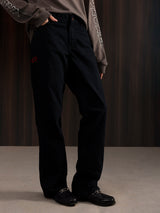 Women's Relaxed Fit Jeans Black