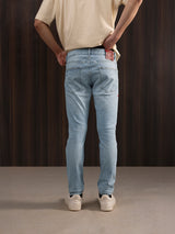 Ripped Skinny Jeans Light Blue