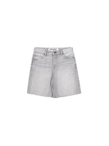 Basic Denim Shorts Grey