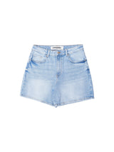 Mini Denim Shorts Blue