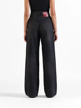 Wide Leg Jeans Black