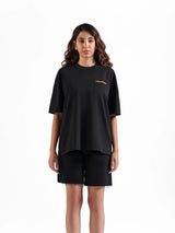 WOMEN'S THE BLAZE TEE BLACK