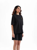 WOMEN'S THE BLAZE TEE BLACK