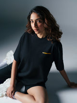 WOMEN'S THE BLAZE TEE BLACK