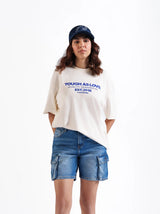 Baggy Cargo Shorts Dark Blue