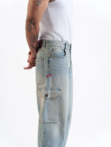 Baggy Cargos Light Blue