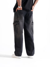 Baggy Cargos Black