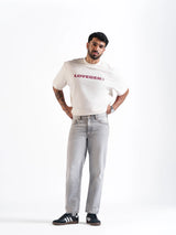 Men's Straight Jeans Grey