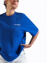 WOMEN'S THE BLAZE TEE BLUE