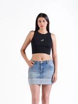 Mini Denim Skirt