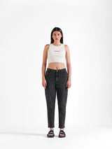 Mom Fit Jeans Black