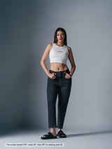 Mom Fit Jeans Black