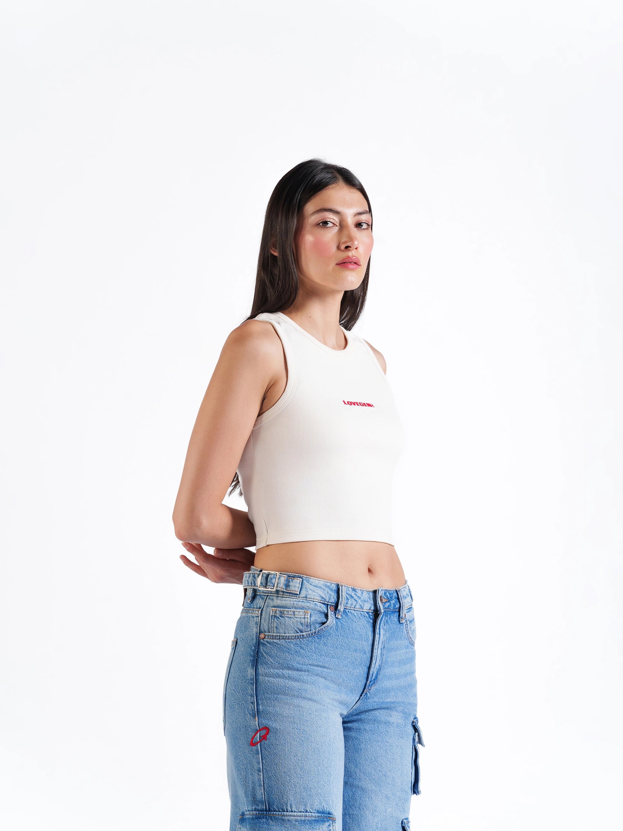 THE CORE TANK TOP WHITE