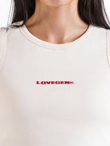 THE CORE TANK TOP WHITE