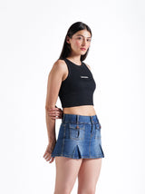 Flared Mini Skirt