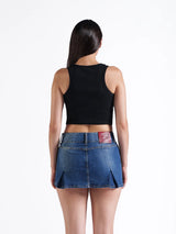 Flared Mini Skirt