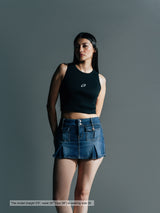 Flared Mini Skirt