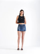 Flared Mini Skirt