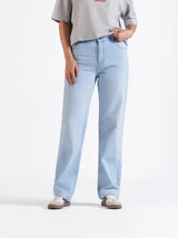 Women's Classic Straight Jeans Light Blue