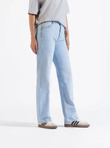 Women's Classic Straight Jeans Light Blue