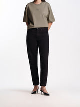 UNISEX HEMSWORTH BAGGY FIT JEANS BLACK