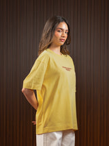 WOMEN'S SITAR TEE YELLOW