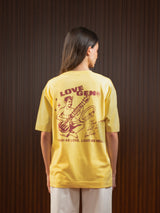 WOMEN'S SITAR TEE YELLOW